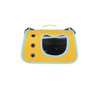 ZWTPGKRD De Transport Portable Et Respirant pour Animaux De Compagnie avec Ouverture pour Chiens Et Chats Accès Facile Portable Ventilé Et Réglable pour Animaux De Compagnie