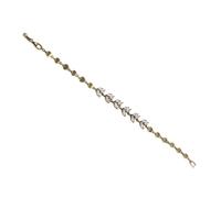 ZWTPGKRD Décoration rétro en laiton et strass argentés pour les femmes qui aiment les bijoux uniques et élégants, accessoire de mode rétro