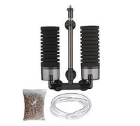 ZWTPGKRD Filtre éponge avec ventouses en mousse Bioball Media Balls Filtre pour Betta Shrimp Breeders Aquariums Facile à nettoyer