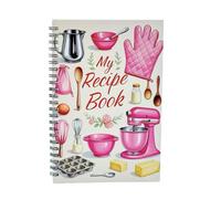 ZWTPGKRD Journal De Cuisine Expérience D'écriture Fluide Reliure À Bobine Carnet De Cuisine Pour Maisons Pour Un Retournement Facile Enregistrement Des Recettes Gardien De Recettes