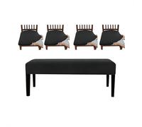 ZWTPGKRD Les Bancs À Cordon Élastique Couvrent des Conceptions Imperméables pour Les Repas Et Les Balcons Utilisent Une Housse De Siège en Matériaux Robustes De Cinq Couleurs