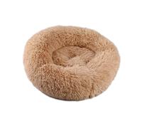 ZWTPGKRD Lit d'intérieur pour animal de compagnie, chaton, panier et coussin en peluche, tapis confortable, rond, petit niche de Noël, lits pour chiens pour grands pour chats tente pas cher
