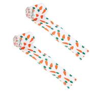 ZWTPGKRD Lot de 2 rouleaux de ruban à texture lisse pour décoration de Pâques créative et emballage cadeau en polyester