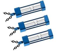 ZWTPGKRD Lot de 3 pendentifs commémoratifs en acier inoxydable pour conserver la mémoire