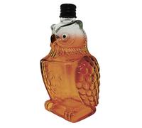 ZWTPGKRD Multifunctional Liquor Storage Container Artistic Owl Shape Glass Texture Suitable for Elegant Club Long Term Storage Owl Whisky Bottle