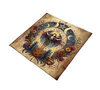ZWTPGKRD Nappe de table carrée pour autel - Nappe multifonction - Nappe de tarot - Nappe de divination - Nappe de table multifonction