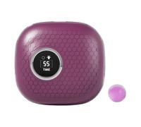 ZWTPGKRD Nettoyant intelligent pour lentilles inaudible offrant trois modes de nettoyage 3 min rapide 5 min quotidien 10 min profond y compris affichage de l'horloge nettoyant haute efficacité