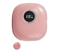 ZWTPGKRD Nettoyant intelligent pour lentilles inaudible offrant trois modes de nettoyage 3 min rapide 5 min quotidien 10 min profond y compris affichage de l'horloge nettoyant haute efficacité