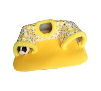 ZWTPGKRD Nichoir amovible en forme de U en coton pour hamsters facile à nettoyer pour l'hiver