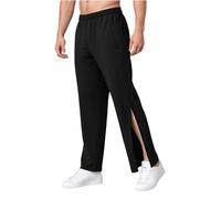 ZWTPGKRD Pantalon de survêtement confortable pour homme, taille flexible, pantalon de course pour entraînement décontracté, résistant aux déchirures