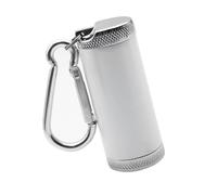 ZWTPGKRD Petit cendrier de voyage scellé en alliage d'aluminium portable de poche pour le camping, la randonnée, cendrier essentiel de poche pour l'extérieur