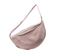 ZWTPGKRD Petit sac à bandoulière en forme de demi-lune avec plusieurs poches, sac à bandoulière, sacs à boulettes souples