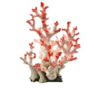 ZWTPGKRD Plante de corail artificielle pour aquarium - Grand ornement en polyrésine - Poisson décoratif pour aquarium - Poisson de corail artificiel