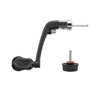 ZWTPGKRD Poignée de manivelle à bascule - Poignées électriques - Moulinet de pêche rotatif - Accessoires en métal haute résistance