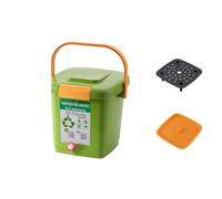 ZWTPGKRD Récipient permanent pour humus de jardin supportant une meilleure distribution de l'air pour un effondrement rapide des feuilles et des résidus de café