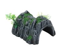 ZWTPGKRD Resines Tortues Cachette Abri Escalade Aquarium Ornements pour Tortues Amphibiens Tortues