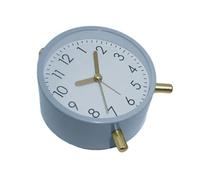 ZWTPGKRD Réveil à quartz silencieux à piles pour enfants et personnes âgées avec affichage facile à lire et fonction veilleuse, horloge de bureau à piles