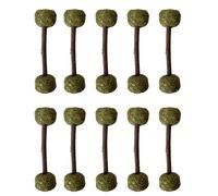 ZWTPGKRD Rongeurs Broyage Snacks Herbe Fournitures de Formation à Mâcher Herbe Naturelle Tiges Jouet Molaire pour Animaux Hamster Déchirer Jouet pour Ennui