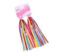 ZWTPGKRD Rubans décoratifs colorés pour vélo, scooter, tricycle, poignées de guidon, rubans d'équilibre, décorations