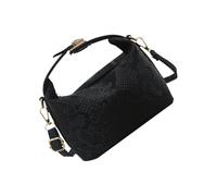 ZWTPGKRD Sac à bandoulière en cuir synthétique pour femme - Sac à bandoulière simple - Couleur unie - Sac de shopping - Sac à main esthétique, Noir , As shown in the picture (error 1-1650cm)