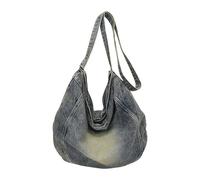 ZWTPGKRD Sac à bandoulière pour femme - Sac à bandoulière tendance - Grande capacité - Sac à bandoulière pour tous les jours, bleu, As shown in the picture (error 1-1096cm)