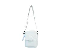ZWTPGKRD Sac à bandoulière tendance en nylon pour femmes et filles, sac à bandoulière avec nœud papillon, sac à main pour un usage quotidien, bleu clair, As shown in the picture (error 1-1000cm)