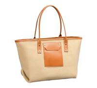 ZWTPGKRD Sac de plage surdimensionné tendance pour femme, sac à bandoulière tissé à double poignée pour voyage, gym, shopping et vacances, kaki, As shown in the picture (error 1-1306cm)
