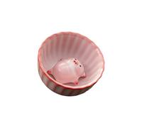 ZWTPGKRD Spit Bubble Under Bottom Funny Tea Cups Cartoon Ceramics Pippy Figurine Tasse à thé cachée Animal à l'intérieur de la tasse fantaisie Animal caché à l'intérieur de la tasse