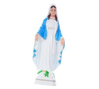 ZWTPGKRD Statue catholique Sculpture Vierges Mère Marie Statues Figurines Ornement de bureau Notre-Dame des Mères Bénédictions Statues Mère Bénédiction Figurines Sculptures