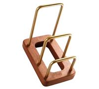 ZWTPGKRD Support de base en bois pour planches à découper, plateaux, poêles, rangement multi-usages, organisateur de comptoir de cuisine, support de planche à découper, organisateur de planche à