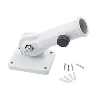 ZWTPGKRD Support de mât de drapeau multi-positions en métal robuste antirouille pour poteau de drapeau