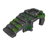 ZWTPGKRD Terrariums Tortues Bain de Soleil Décoration Paysage Reptiles Abri Grotte Aquarium Décoration Sous-Marine pour Lézards Habitats de Poissons Sûr