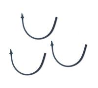 ZWTPGKRD Tuyaux Flexibles En Silicone De Remplacement Pour Cafetière À Lait 3 Pièces Résistants À La Pour Machine Entièrement Automatique Tube En Silicone De Qualité Alimentaire