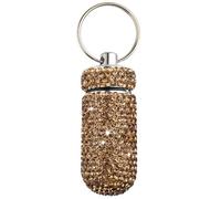 ZWWAAZHF Collier en alliage robuste en forme de boulochage multifonction | Pendentif Charm avec espace d'identification médicale pour homme et femme