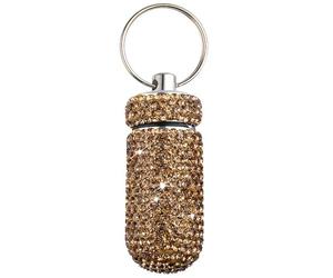 ZWWAAZHF Collier en alliage robuste en forme de boulochage multifonction | Pendentif Charm avec espace d'identification médicale pour homme et femme