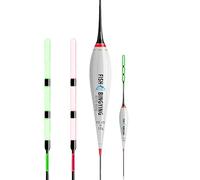 ZWWAAZHF Flotteur de pêche LED lumineux pour des bouchées précises | Flotteur de morsures à changement de couleur avec lumière LED pour une utilisation prolongée