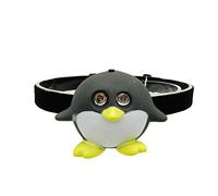 ZWWAAZHF Lampe Frontale Animal Cartoon Bandeau Elastique ABS Vert | Phares LED étanches à piles pour camping, ABS, lampe de poche SOS