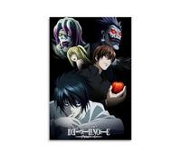 ZWWHUG Toile murale esthétique avec motif The Death Note - Décoration murale sans cadre - Décoration murale pour chambre à coucher, salon, chambre à coucher - 20 x 30 cm