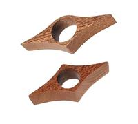 ZWWOGE 2 Marque-pages Pouce en Bois de Hêtre pour Lecteurs Assidus Stabilisateur de Pages pour une Lecture Confortable Accessoire de Lecture Élégant pour Cadeaux jonc bouddhiste femme