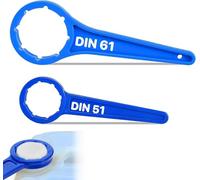 ZWWOGE 2 Pièces pour bidon Din51/61, clé à main, ouvre-bouteille pour bouchon à vis Din51 + Din61, bidon 20l ouverture facile des bidons de 5/10/20/25/30 litres