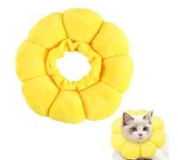 ZWWOGE Colerette Chat Anti Lechage,Collerettes pour Chats, Collerette Chat Anti Grattage pour Les Chats et Les Chiots en Convalescence, Empêche Les Griffures,Colerette Pour Chien anti Lechage