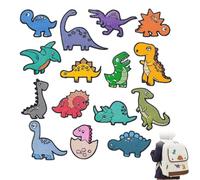 ZWWOGE Ecusson a Coudre Enfant,15 Pièces Patch Vetement,Sticker Vetement Thermocollant,Motifs de dinosaures Autocollant Thermocollant Vetement,Piece Thermocollante,pour Vestes Jeans Sacs