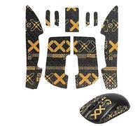 ZWWOGE Kit de bandes adhésives Mouse Grip Tape, pour souris Logitech G Pro Wireless X Superlight Griptape Gaming Mouse, Résistant à la Transpiration, Texture Délicate pour Une Meilleure Prise en Main