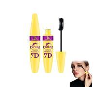 ZWWOGE Mascara Noir Waterproof, Naturellement Noir pour des Cils Extra Longs, 2025 Nouveau, Hypoallergénique, Ajoute du Volume aux Yeux Sensibles, Formule Résistante aux Taches, Cils Sensational