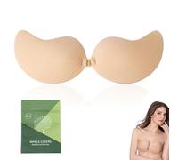 ZWWOGE Soutien Gorge Adhesif, Remonte Sein Adhesif, Soutien Gorge Invisible, Soutien Gorge sans Bretelles, Soutien Gorge Dos Nu, Coque Adhesive Soutien Gorge,Soutien Gorge Push Up (Bonnet B)