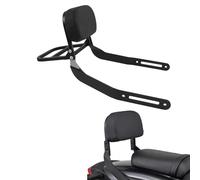 ZWXHN Dosserets Passager pour K&awasaki Eliminator 500 2024 2025 Dossier Passager Arrière Amovible Sissy Bar avec Porte-Bagages