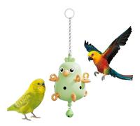 zwxqe à mâcher pour oiseaux - Fournitures de d'ara de | 10 cm pour l'exercice du bec, robustes pour perruches avec matériaux sûrs, accessoires à mâcher pour perruches