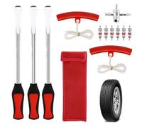 zwxqe Auto Tire Spoons, Heavy Duty Changer Pry Bar, Wheel Repair Tool for Motorcycles, Bicycles, Dirt Bikes, Trucks, Trailers, SUVs, RVs, and Workshop Use Heavy Duty