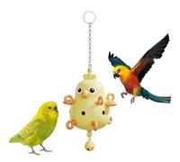 zwxqe Bird Chew Toys, Macaw Chewing Supplies, Parakeet Chewing Toys, Cockatiel Play Cage Accessories for Lovebirds Parrots Aviaries Trainers Breeding Season Animal Shelters, 4.09 inches