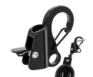 zwxqe Boat Anchoring Hook System - Quick Release Adjustable, Clip Knotless Marine Solution Stainless Steel Design Secure Fast Locking Mechanism for Speedboats Kayaks Fishing Camping Water